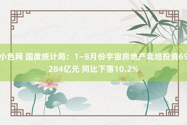 小色网 国度统计局：1—8月份宇宙房地产栽培投资69284亿元 同比下落10.2%